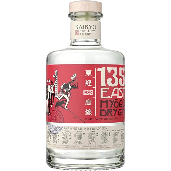 Kaikyo Distillery 135 East Hyogo Dry Gin 750ml