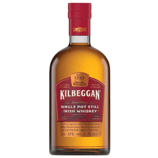 Kilbeggan Irish Whiskey Single Pot Still 750ml