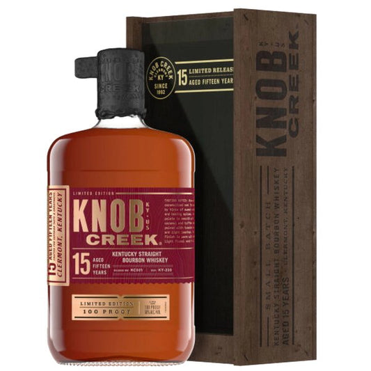 Knob Creek bourbon 15 Year 100 Limited 750ml
