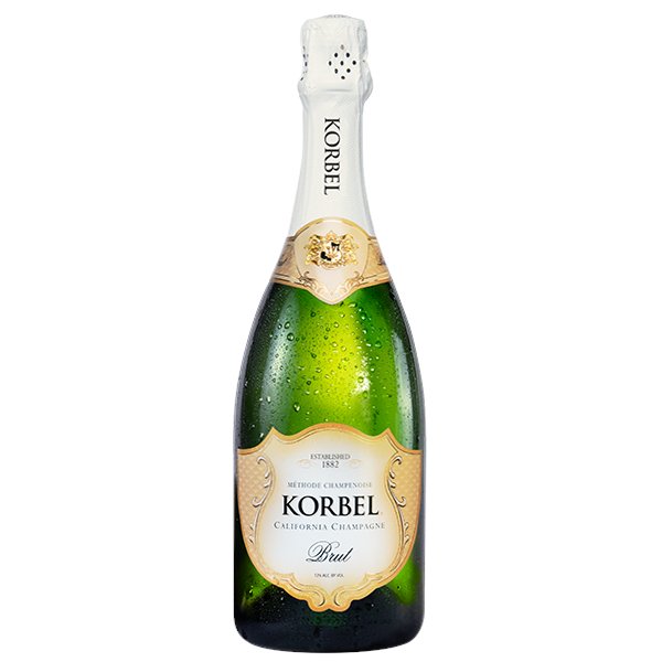 Korbel Brut 750ml - Amsterwine - Wine - Korbel