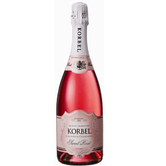 Korbel Sweet Rose 750ml - Amsterwine - Wine - Korbel