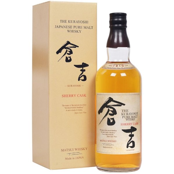 Kurayoshi Sherry Cask Pure Malt, Matsui 750ml - Amsterwine - Spirits - Kurayoshi