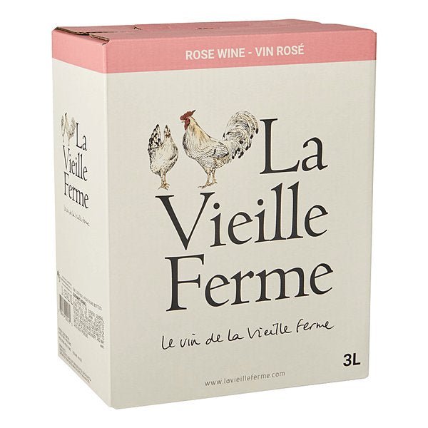 La vieille Ferme Rose BIB 3L - Amsterwine - Wine - La Vieille Ferme