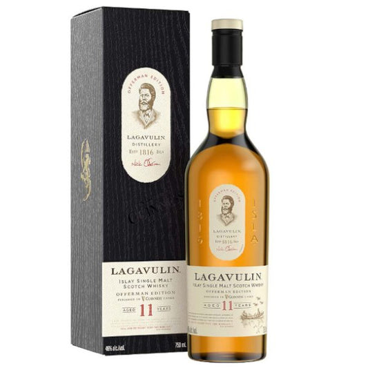 Lagavulin Scotch Single Malt 11 Year Offerman 750ml - Amsterwine - Spirits - Lagavulin