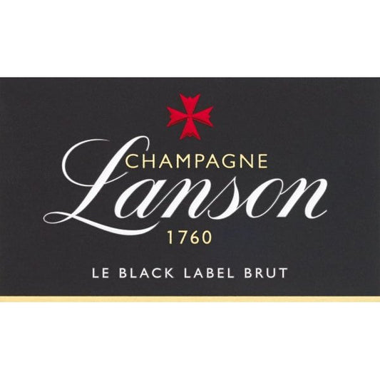 Lanson Black Label Brut 750ml - Amsterwine - Wine - Lanson