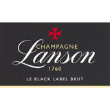 Lanson Black Label Brut 750ml - Amsterwine - Wine - Lanson
