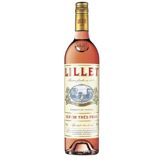 Lillet Aperitif Wine Rose 750ML - Amsterwine - Spirits - Lillet