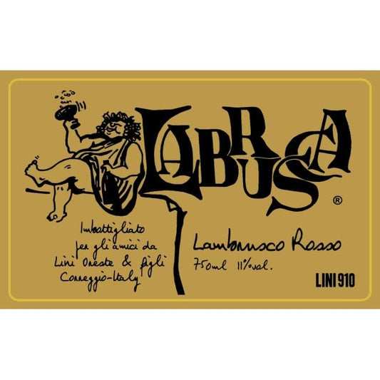 Lini 910 Labrusca Lambrusco Rosso 750ml - Amsterwine - Wine - Lini 910