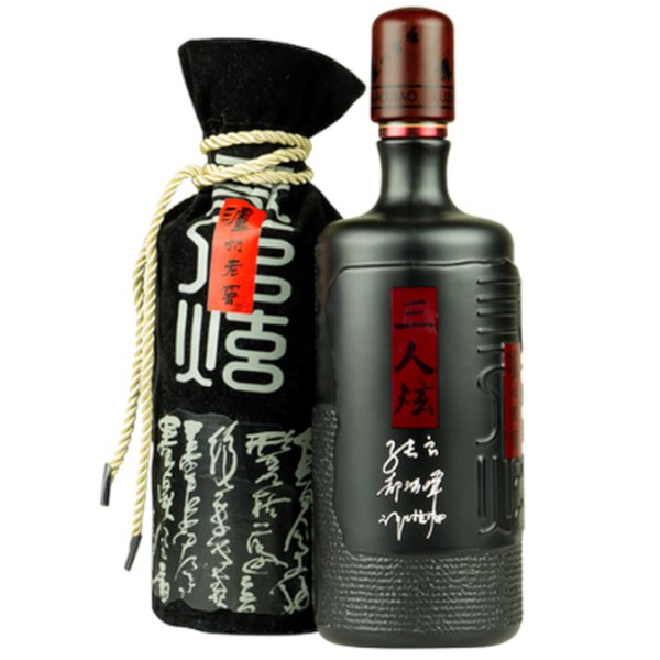 Luzhou Laojiao San Ren Xuan Baijiu 104 Proof 1L - Amsterwine - Sake & Soju - Luzhou