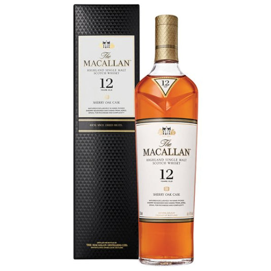 Macallan Sherry Oak 12 Year 750ml - Amsterwine - Spirits - Macallan