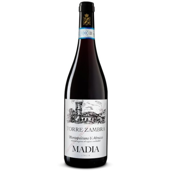 Madia Torre Zambra Montepuciano D'Abruzzo 750ml - Amsterwine - Wine - Madia Torre