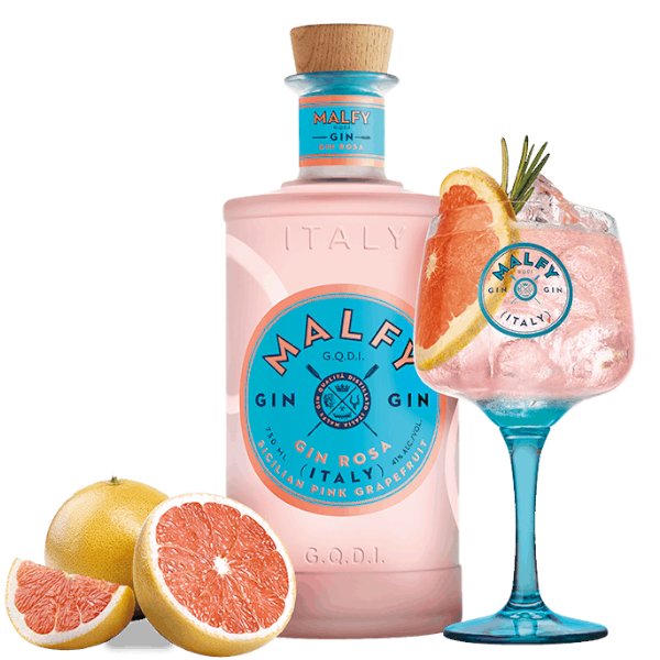 Malfy Gin Rosa Pink Grapefruit 750ml - Amsterwine - Spirits - Malfy