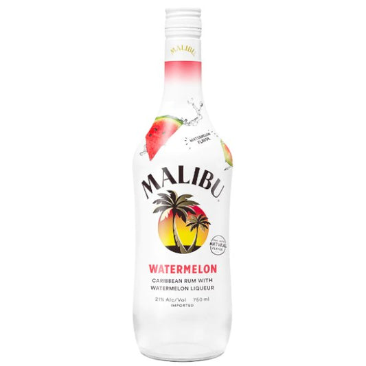 Malibu Watermelon Rum 1.0L - Amsterwine - Spirits - Malibu