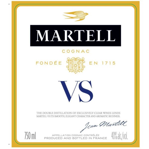 Martell VS Cognac 750ml - Amsterwine - Spirits - Martell