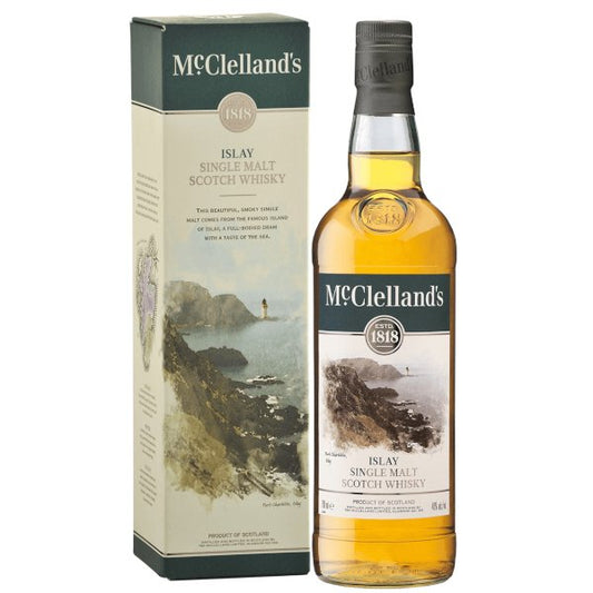 McClelland's Islay Single Malt Scotch Whiskey 750ml - Amsterwine - Spirits - McClelland's