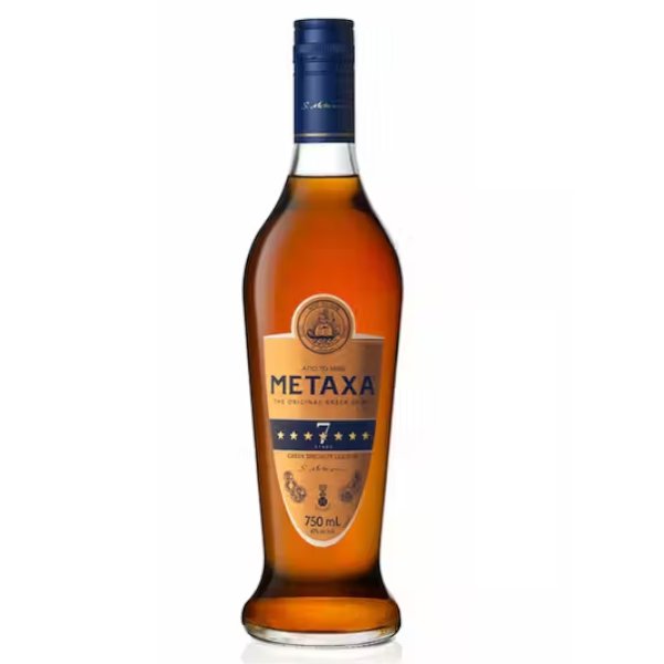 Metaxa Brandy Seven Star 750ml - Amsterwine - Spirits - Metaxa