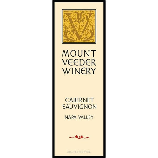 Mount Veeder Winery Cabernet Sauvignon 750ml - Amsterwine - Wine - Mount Veeder Winery