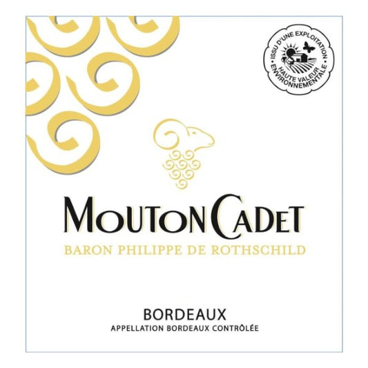 Mouton Cadet Blanc Bordeaux 750ml - Amsterwine - Wine - Chateau Marjosse