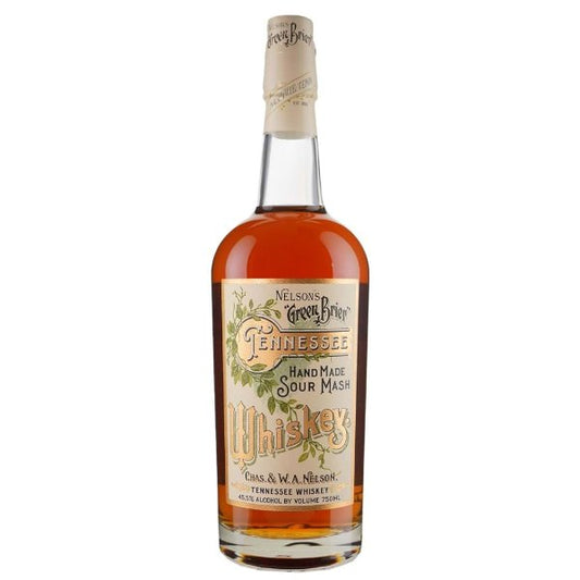 Nelson's Green Brier Whiskey Hand Made Sour Mash 750ml - Amsterwine - Spirits - Nelson's Green Brier