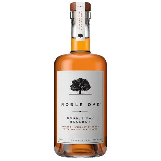 Noble Oak Double Oak Bourbon 750ML - Amsterwine - Spirits - Noble Oak