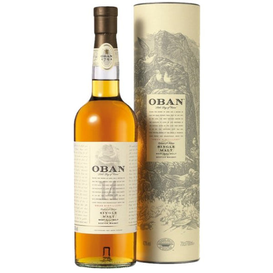 Oban Scotch Single Malt 14 Year 750ml - Amsterwine - Spirits - Oban