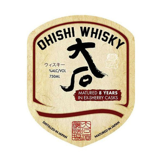 Ohishi 8 Year Sherry Cask Japanese Whisky 750ml - Amsterwine - Spirits - Ohishi Whisky