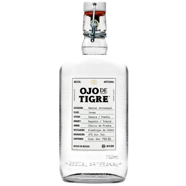 Ojo De tigre Mezcal Joven 1L - Amsterwine - Spirits - Ojo De tigre