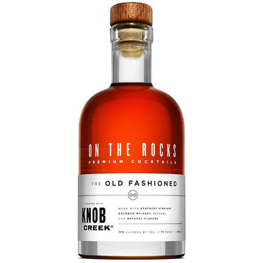 On The Rocks Knob Creek Bourbon Old Fashioned Cocktail 375ml - Amsterwine - Spirits - OTR-On the Rocks