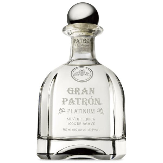 Patron Gran Platinum Tequila 750ml - Amsterwine - Spirits - Patron