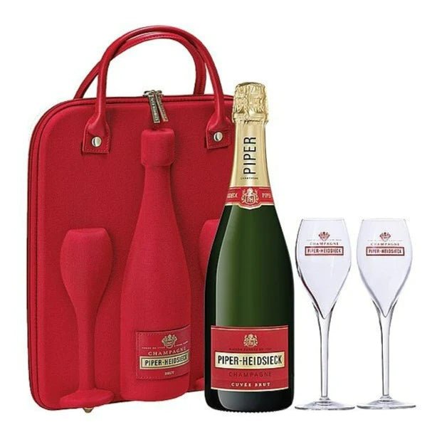 Piper-Heidsieck Brut Travel Glass Pack 750ml - Amsterwine - Wine - Piper Heidsieck