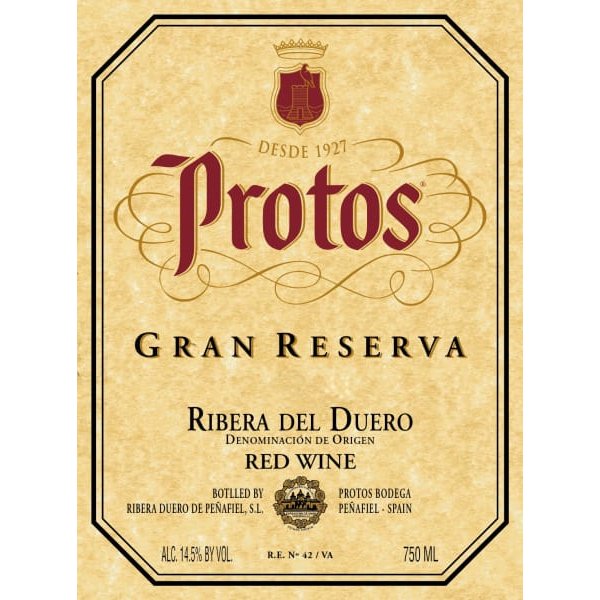 Protos Gran Reserva 750ml - Amsterwine - Wine - Bodegas Protos