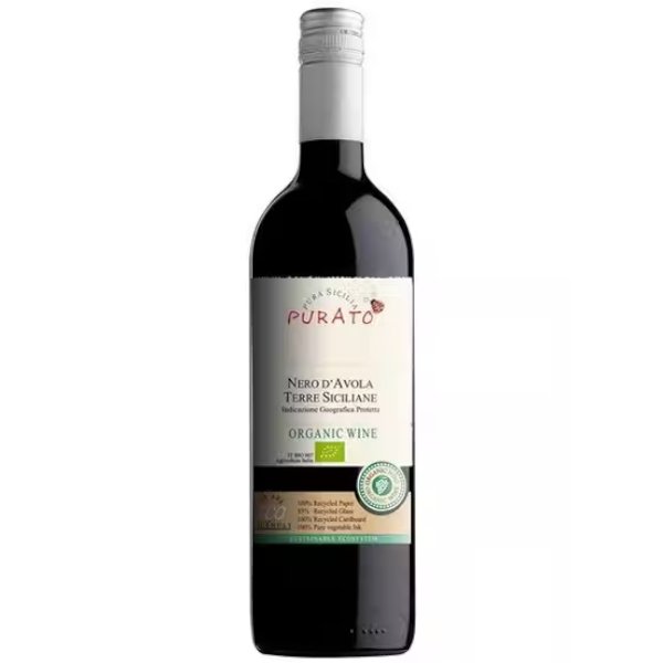 Purato Nero D'avola 750ml - Amsterwine - Wine - Purato