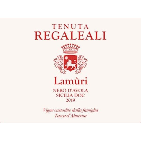 Regaleali Lamuri Nero d'Avola 750ml - Amsterwine - Wine - Regaleali