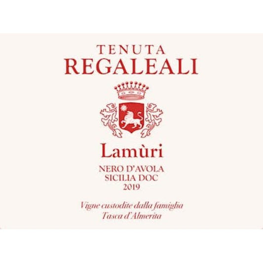 Regaleali Lamuri Nero d'Avola 750ml - Amsterwine - Wine - Regaleali