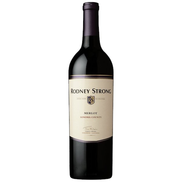 Rodney Strong Merlot Sonoma County 750ml - Amsterwine - Wine - Rodney