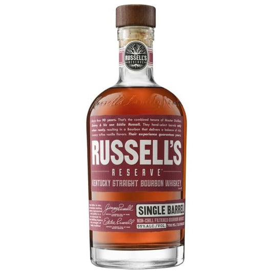 Russell's Reserve Single Barrel Kentucky Straight Bourbon Whiskey 750ml - Amsterwine - Spirits - Russell's