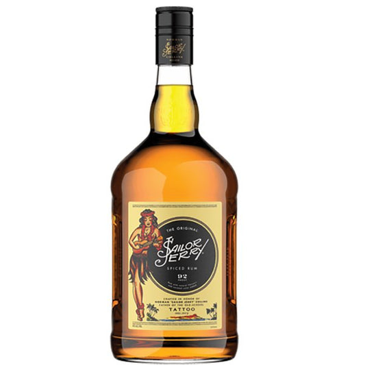 Sailor Jerry Spiced Rum 1.75L - Amsterwine - Spirits - Sailor Jerry