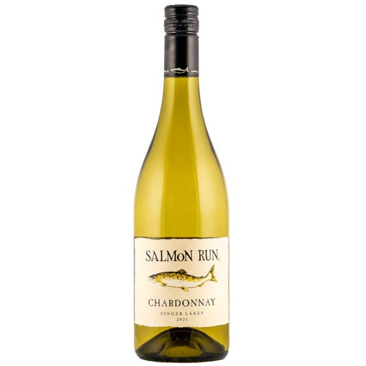 Salmon Run Chardonnay Finger Lakes 750ml - Amsterwine - Wine - Salmon Run