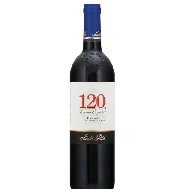 Santa Rita Merlot 120 750ml - Amsterwine - Wine - Santa Rita