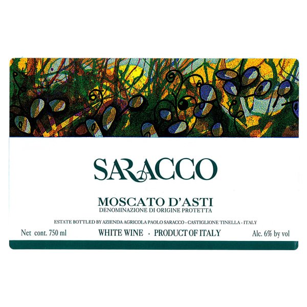 Saracco Moscato D'asti 750ml - Amsterwine - Wine - Saracco