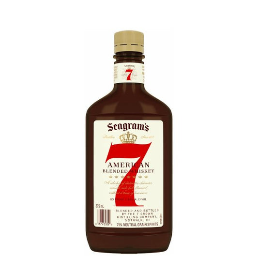 Seagram's 7 Crown Whiskey 375ml - Amsterwine - Spirits - Seagram's