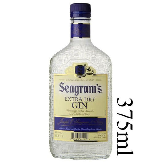 Seagram's Extra Dry Gin 375ml - Amsterwine - Spirits - Seagram's