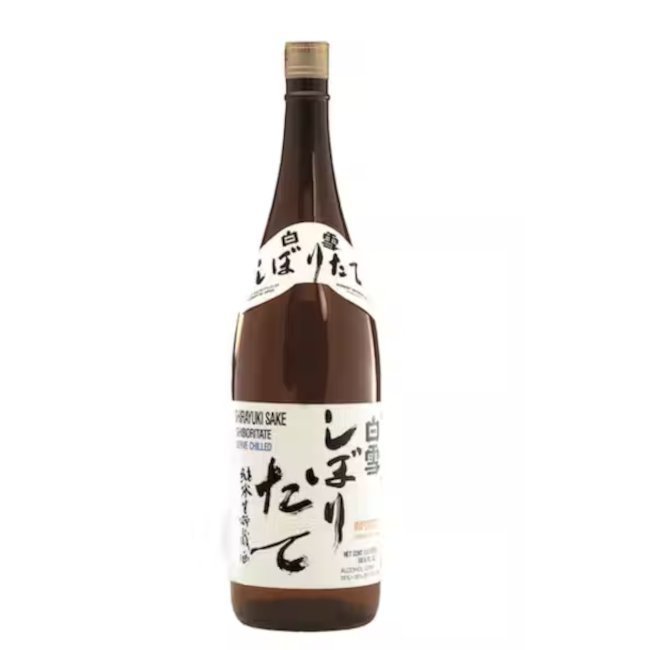 Shirayuki Shiboritate 720ml - Amsterwine - Sake & Soju - Shirayuki