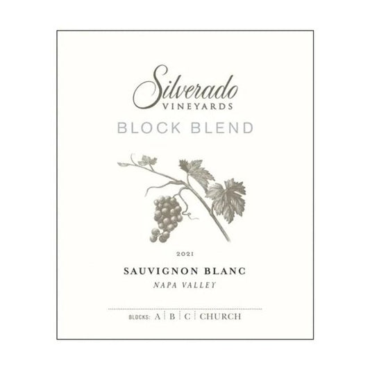 Silverado Block Blend Sauvignon Blanc 750ml - Amsterwine - Wine - Silverado