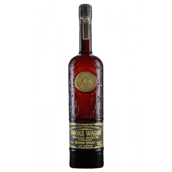 Smoke Wagon Small Batch Straight Bourbon 750ml - Amsterwine - Spirits - Smoke Wagon