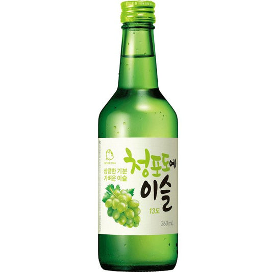 Soju Chamisul Green Grape 375ml - Amsterwine - Sake & Soju - Jinro