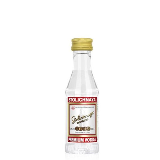 Stolichnaya Vodka 50ml - Amsterwine - Spirits - Stolichnaya
