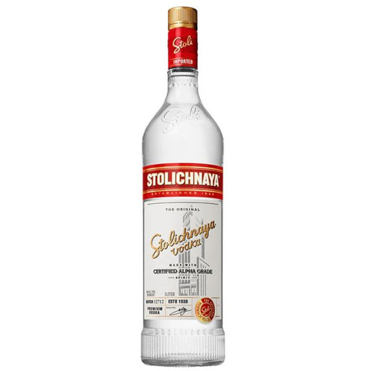 Stolichnaya Vodka 750ml - Amsterwine - Spirits - Stolichnaya