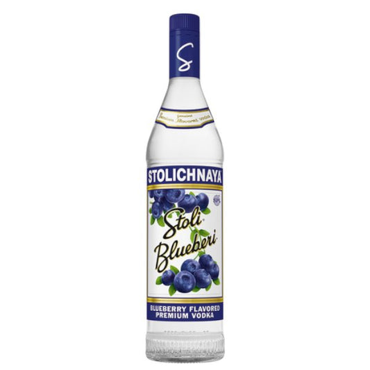 Stolichnaya Vodka Blueberi 750ml - Amsterwine - Spirits - Stolichnaya