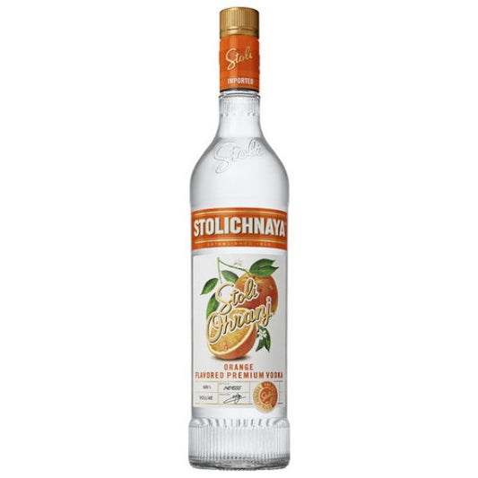 Stolichnaya Vodka Ohranj 750ml - Amsterwine - Spirits - Stolichnaya